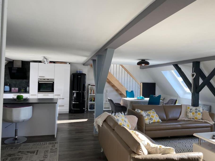 Loft Wohnung Mit Toller Aussicht Messstetten Екстериор снимка